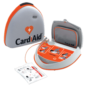دستگاه شوک خودکار AED برند CardiAid شرکت مادزیست فن آور بین الملل
