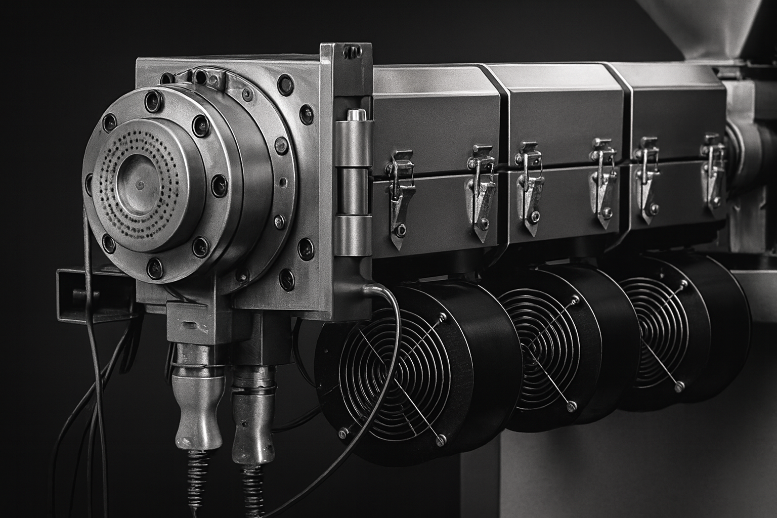 دستگاه گرانول ساز PVC