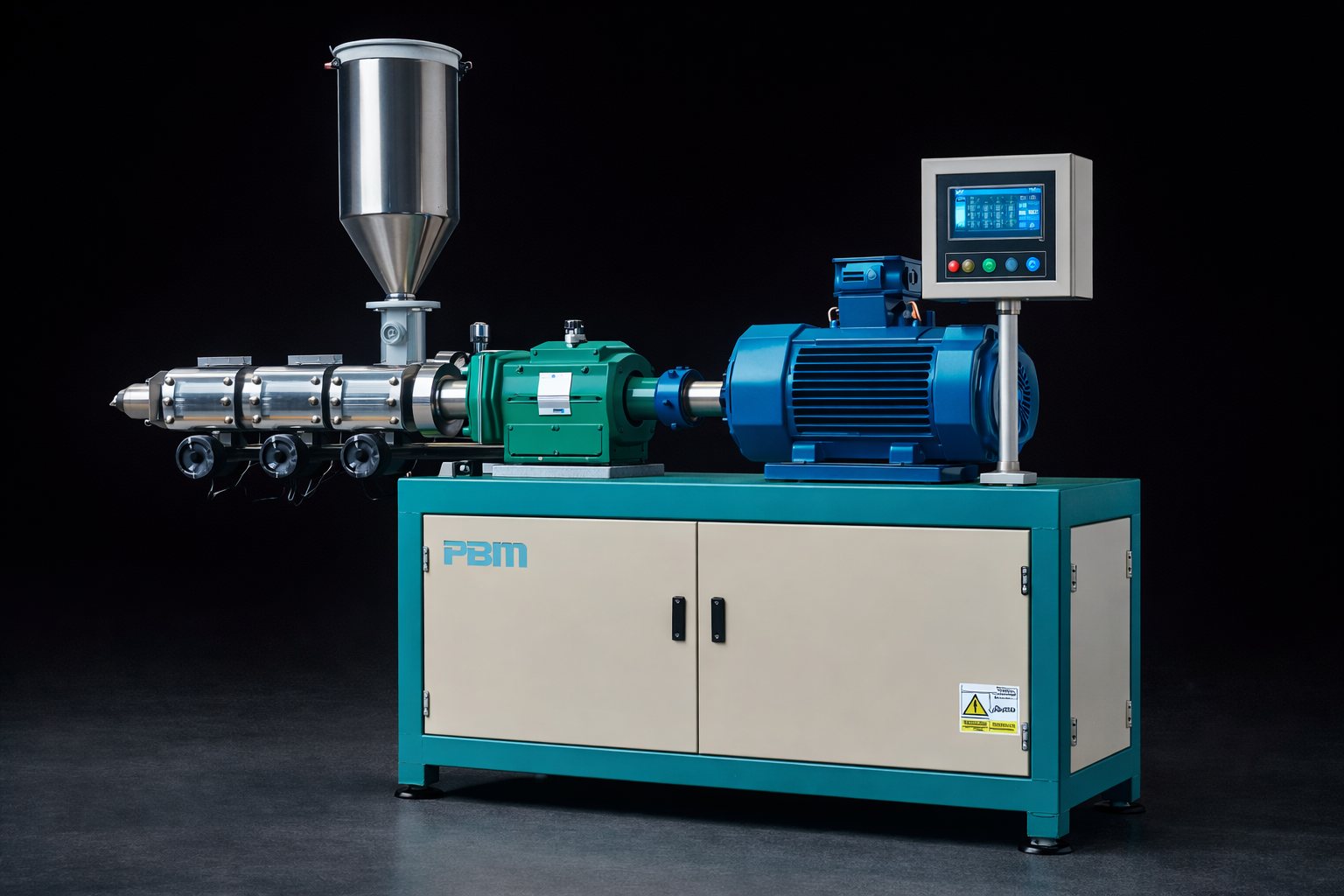 کو اکسترودر سولفات باریم