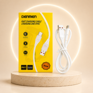 کابل شارژ تایپ سی DENMEN مدل P01T